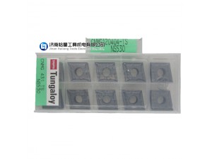 T9125:在轻型~中等断续加工中，大幅度提高了抗崩刃性，具有稳定的寿命。
