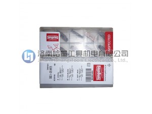 T9125 钢件的轻型-中等断续钢件加工中，大幅度提高了抗崩刃性