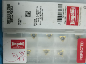 东芝金属陶瓷刀片TPMT090204-PSS NS9530加工钢件 铸铁
