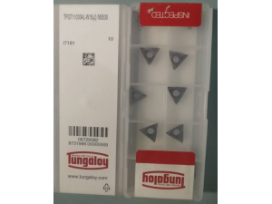 日本东芝精镗刀片TPGT080204L-W08 TH10全新东芝数控刀片
